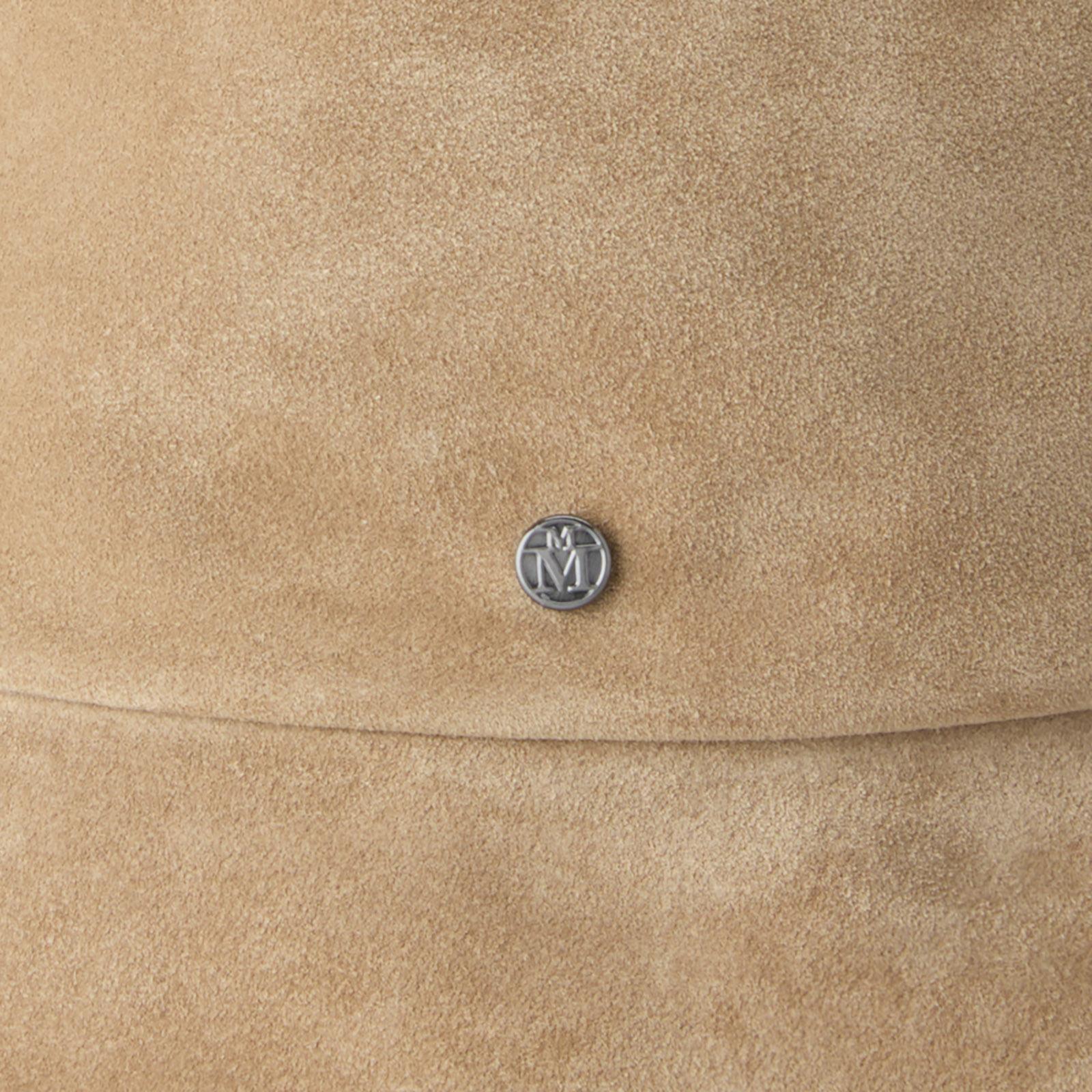 Bob en cuir suédé camel